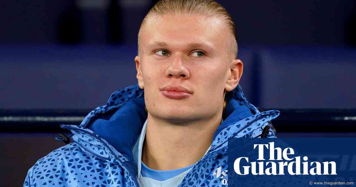 Erling Haaland to miss Manchester City’s trip to Brighton, says Guardiola