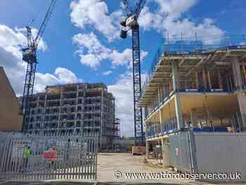 Latest pictures of Sydney Road towers development in Watford