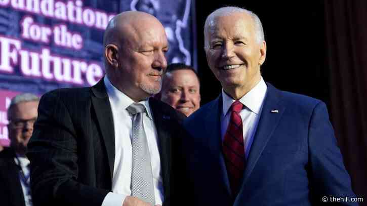 Biden leans into courting union workers by bashing Trump: ‘He looks down on us’