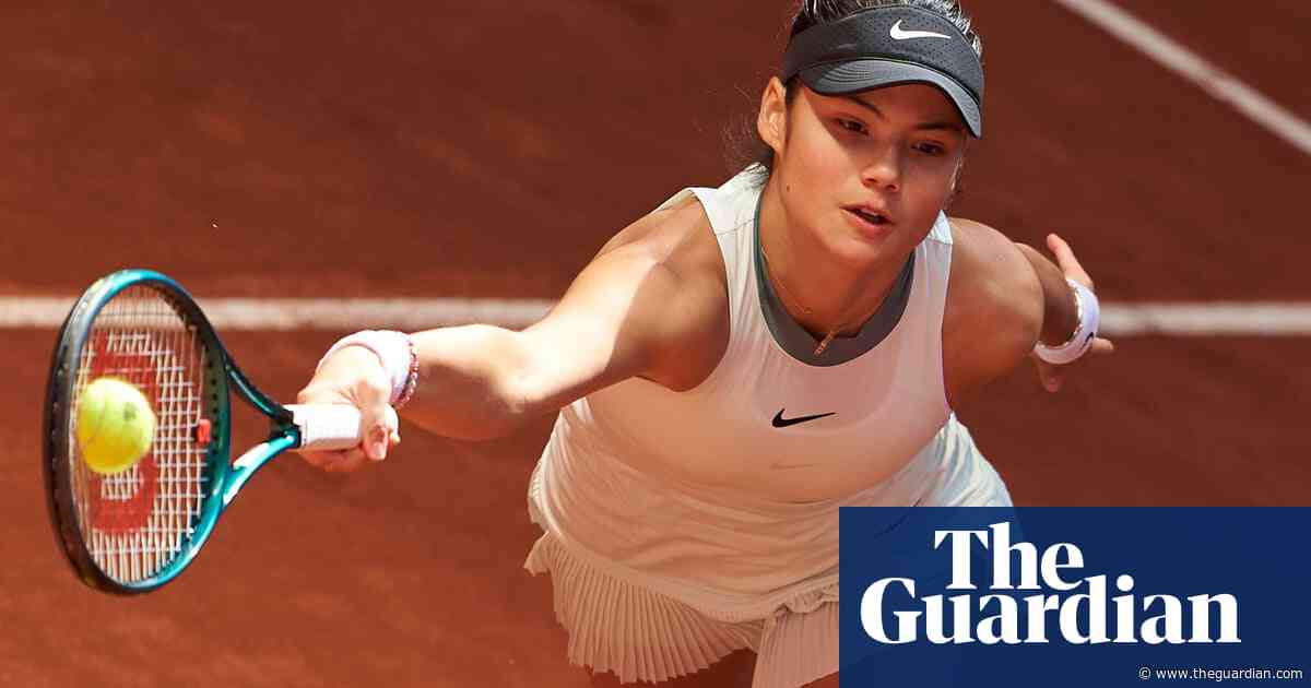 ‘Exhausted’ Emma Raducanu thrashed by qualifier María Carlé at Madrid Open
