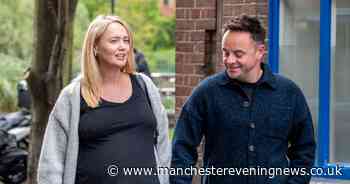 Ant McPartlin smiles at heavily pregnant wife's bump as they join Jamie Redknapp for meal