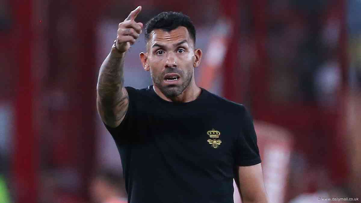 Carlos Tevez released from hospital in Buenos Aires after suffering chest pains... with the Independiente expected back at training TOMORROW