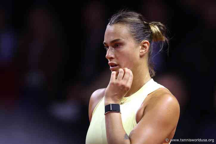 Aryna Sabalenka confesses why she prefers to watch men's tennis