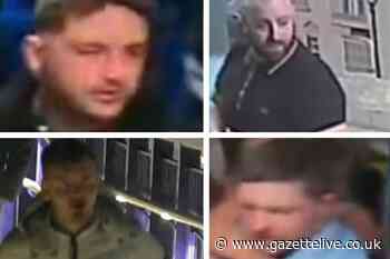 Images released after brawl on train heading to Middlesbrough