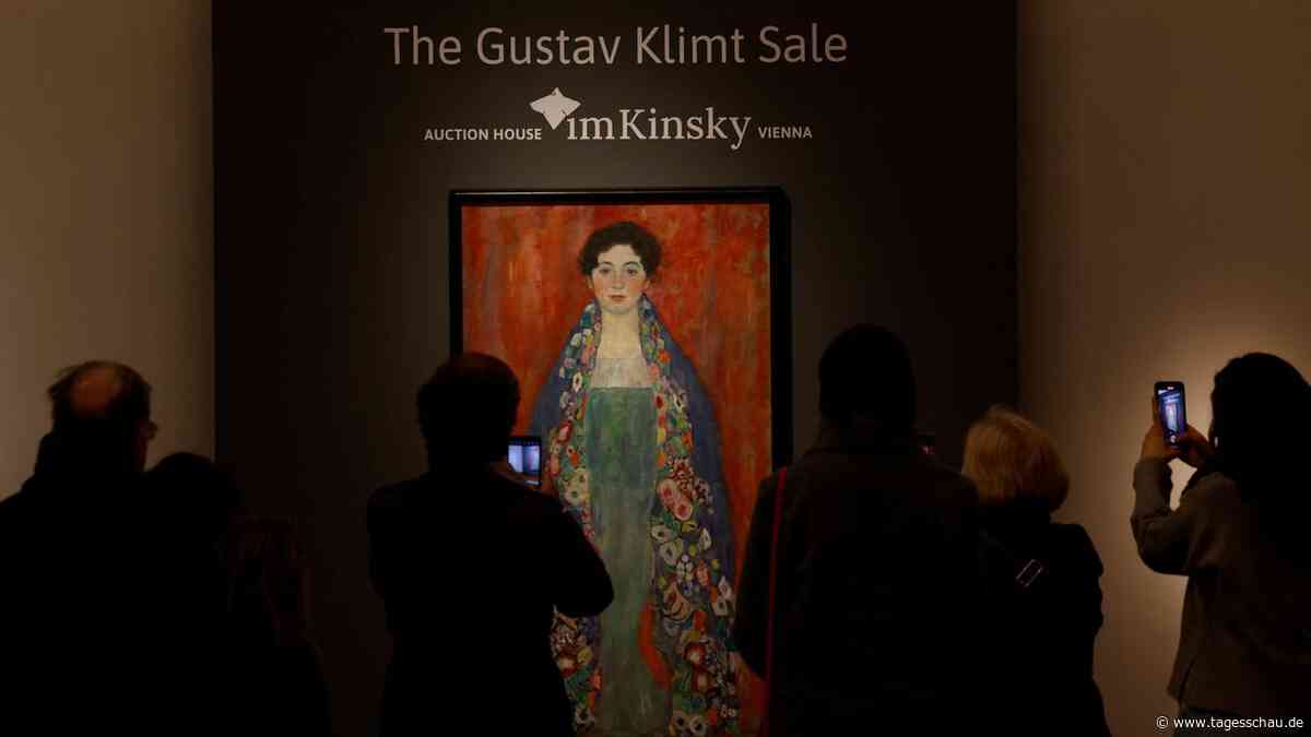 Klimt-Gemälde "Bildnis Fräulein Lieser" für 30 Millionen versteigert