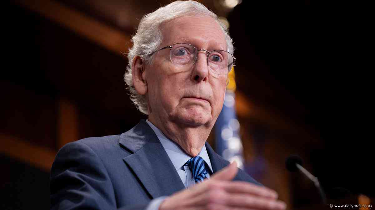Mitch McConnell insists over $60 BILLION taxpayer dollars for Ukraine is 'not a whole lot' of money for the US to shell out but it's 'significant' to provide sophisticated weapons