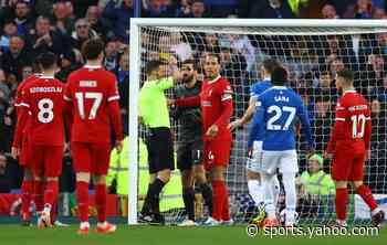 Everton vs Liverpool LIVE: Premier League latest score and updates as offside Calvert-Lewin denied penalty