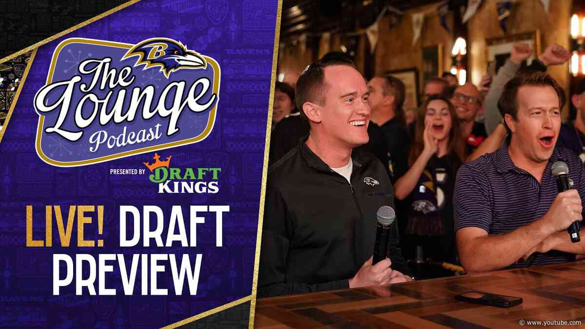 The Lounge: Draft Night Live | Baltimore Ravens