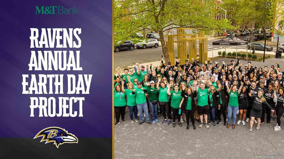 Ravens’ Annual Earth Day Project | Baltimore Ravens