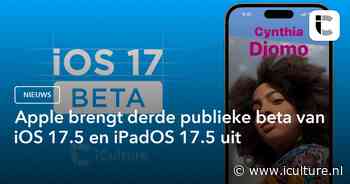 Apple brengt derde publieke beta van iOS 17.5 en iPadOS 17.5 uit
