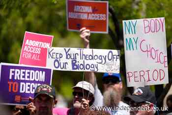 Arizona House votes to repeal 1864 near-total abortion ban