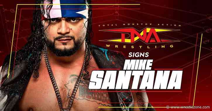 TNA Officially Signs Mike Santana