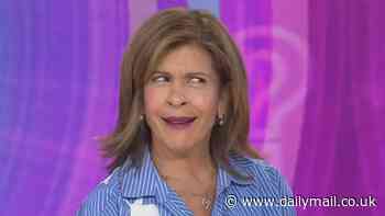 Hoda Kotb, 59, is left VERY red-faced after Today co-host Jenna Bush Hager calls her out for 'STALKING' Jerry Seinfeld during interview with the comedian live on air