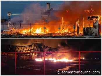 'History going up in flames': Fire destroys Edmonton's Hangar 11 and Happy Valley-Goose Bay’s Hangar 8 just days apart