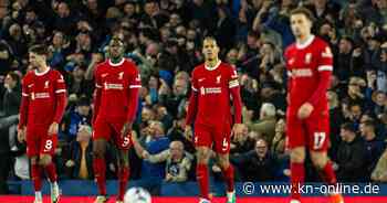 Premier League: Liverpool erleidet Tiefschlag im Titelrennen – Pleite gegen Everton