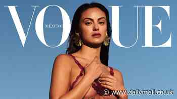 Camila Mendes stuns in a sheer dress for her first Vogue Mexico cover: 'I'm simply over the moooon'