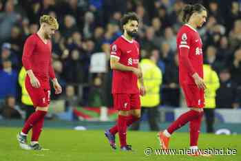 Titelambities Liverpool krijgen in Merseyside Derby tegen Everton serieuze knauw