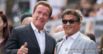Schwarzenegger und Stallone im Interview über alte Zeiten