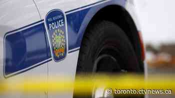 Driver dead after vehicle collides with parked trailer in Mississauga
