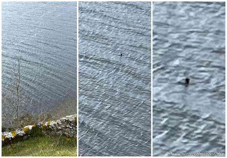 ‘Nessie’ sighting vaults Canadian couple into media spotlight after photo in Scotland