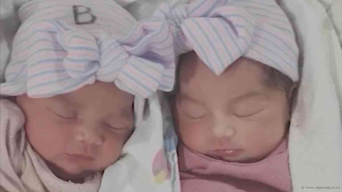 Twin baby sisters aged just six weeks were beaten and starved to death by their 21 year-old mom and dad - cops