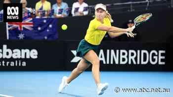 Lucky loser Saville wins through to second round as sole Australian in women's draw in Madrid