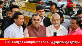 BJP Lodges Complaint To ECI Against Congress Over `False Ads` In Prominent Newspapers