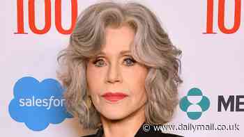 Jane Fonda, 86, looks younger than her years as she glams up in a chic suit during the 2024 Time 100 Summit in New York City
