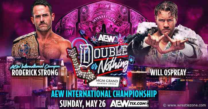 AEW International Title Match Set For AEW Double Or Nothing