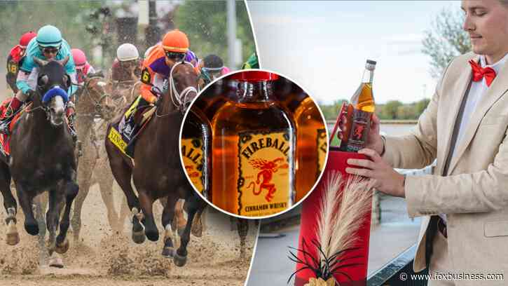 Kentucky Derby attendees can store alcohol in their fancy hats thanks to Fireball Whisky's new products