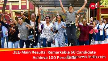 JEE-Main Results: Remarkable 56 Candidate Achieve 100 Percentile; Check Cut-offs, Break-up Of Top Scorers, More