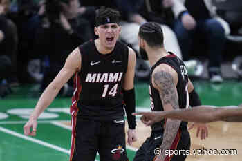 NBA playoffs: Heat set franchise playoff record for 3-pointers during series-evening win over Celtics
