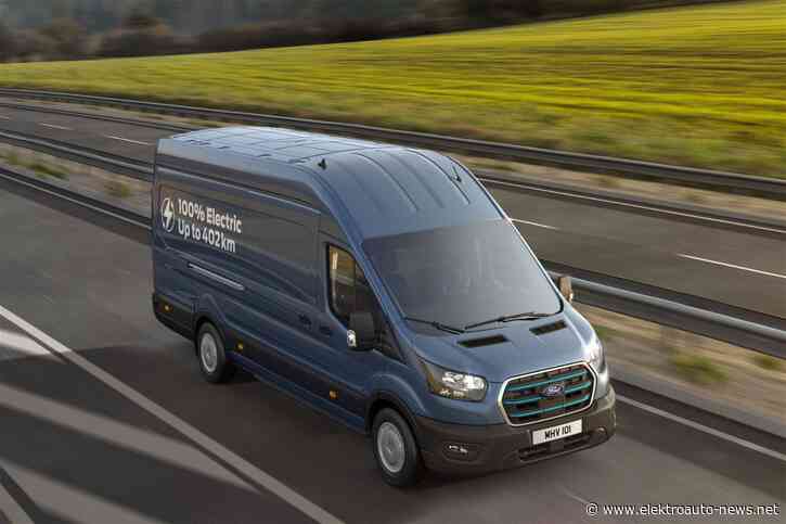 Ford E-Transit: Größerer Akku und deutlich höhere Ladeleistung