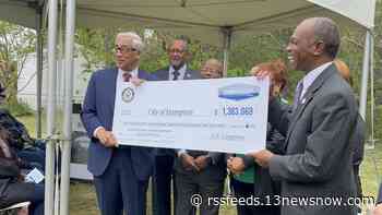 Hampton receives $1.3 million in federal funds to reduce flooding