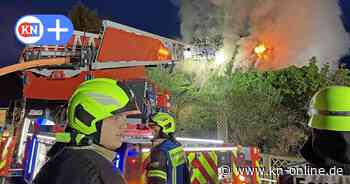 Feuer: Einfamilienhaus in Kisdorf brennt