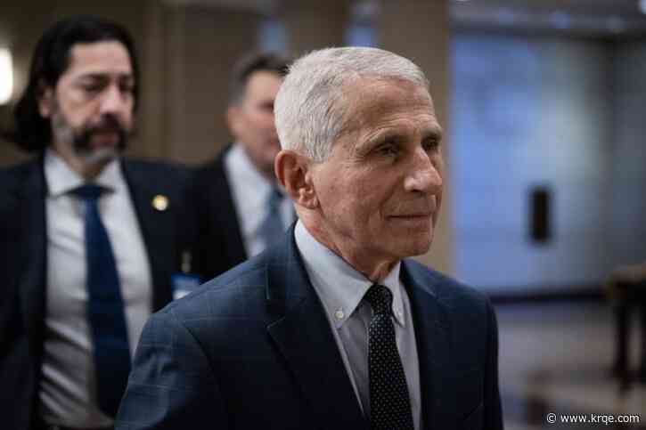 Fauci to testify before Congress for the first time since stepping down