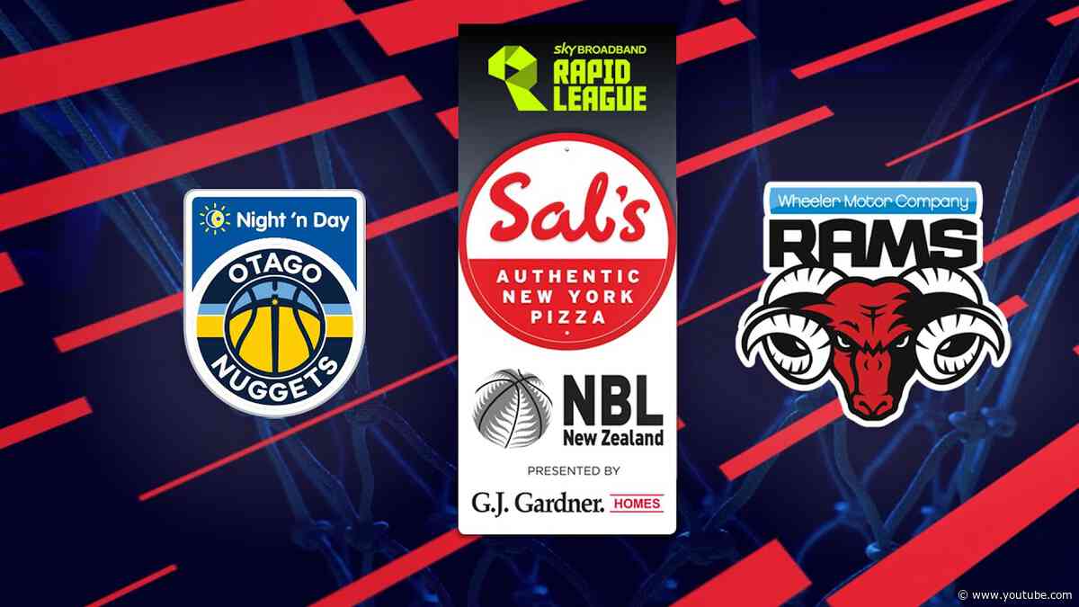 Otago Nuggets vs Canterbury Rams | Full Basketball Game | @SalsNBL  2024