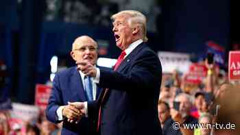 Giuliani, Meadows und Co.: Trump-Vertraute in Arizona wegen Wahlbetrugs angeklagt