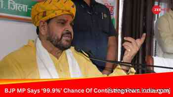 `99.9% Chance Of Candidacy...`: BJP MP Brij Bhushan Singh’s BIG Claim On Contesting From UP`s Kaiserganj