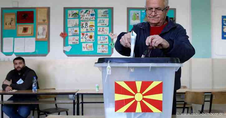 Wahl in Nordmazedonien: Oppositionelle gewinnt erste Runde