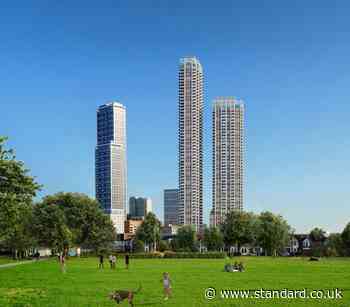 Plans for one of tallest residential towers in London redesigned