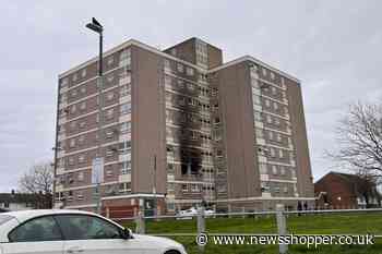 Sun Court Erith flat fire: Residents ‘unable to return home’