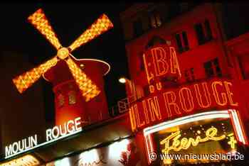 Wieken van Parijse cabarettheater Moulin Rouge neergestort