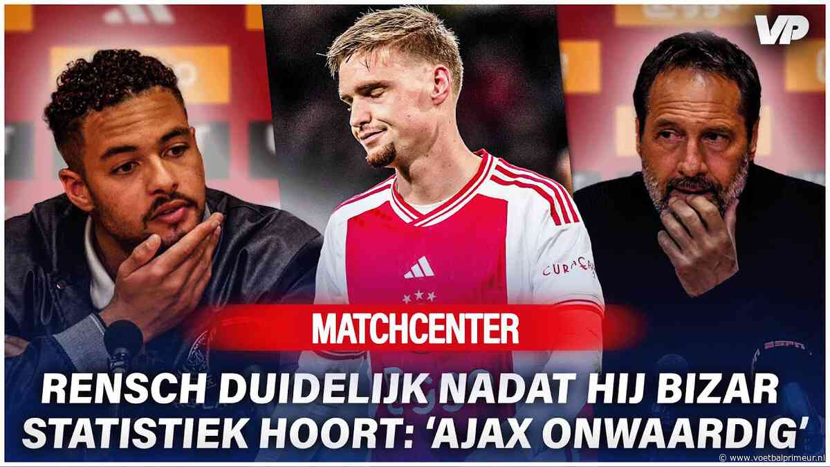 Van 't Schip en Rensch na zoveelste teleurstelling: 'Dat is Ajax-onwaardig'