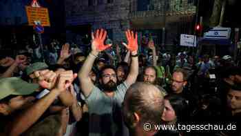 Neues Geiselvideo sorgt für Proteste in Israel