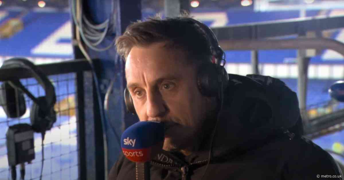 Gary Neville hails Arsenal star as ‘the best in his position’ ahead of Tottenham clash
