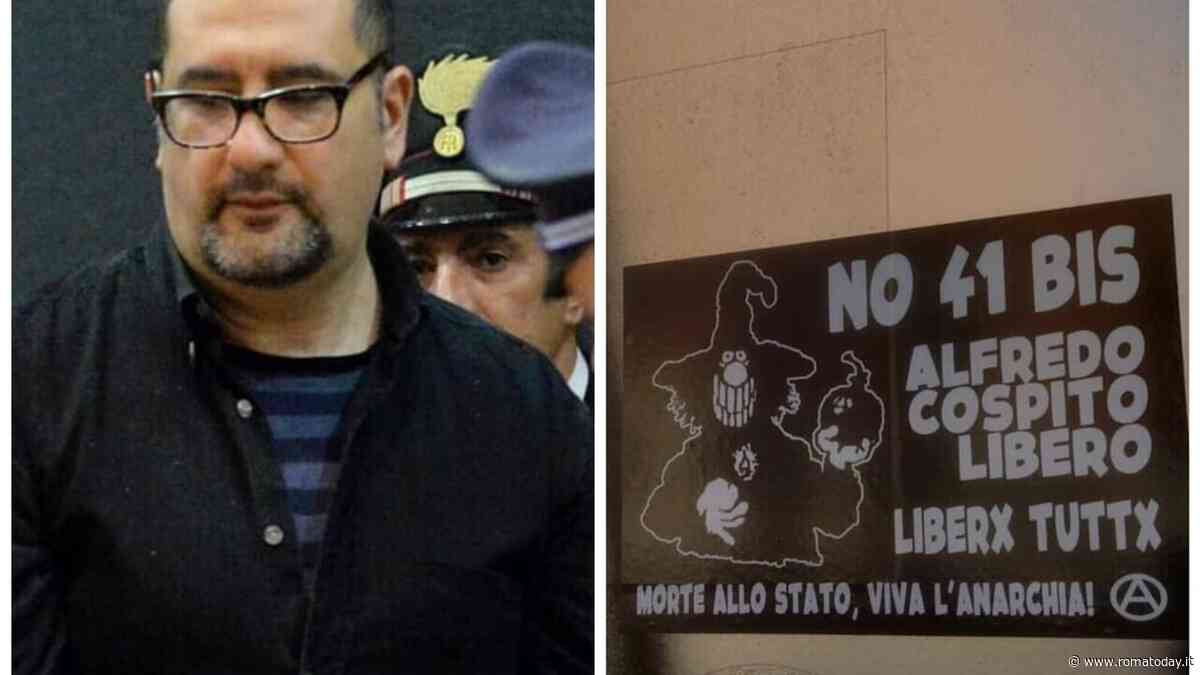 L'anarchico Alfredo Cospito condannato in via definitiva a 23 anni di carcere