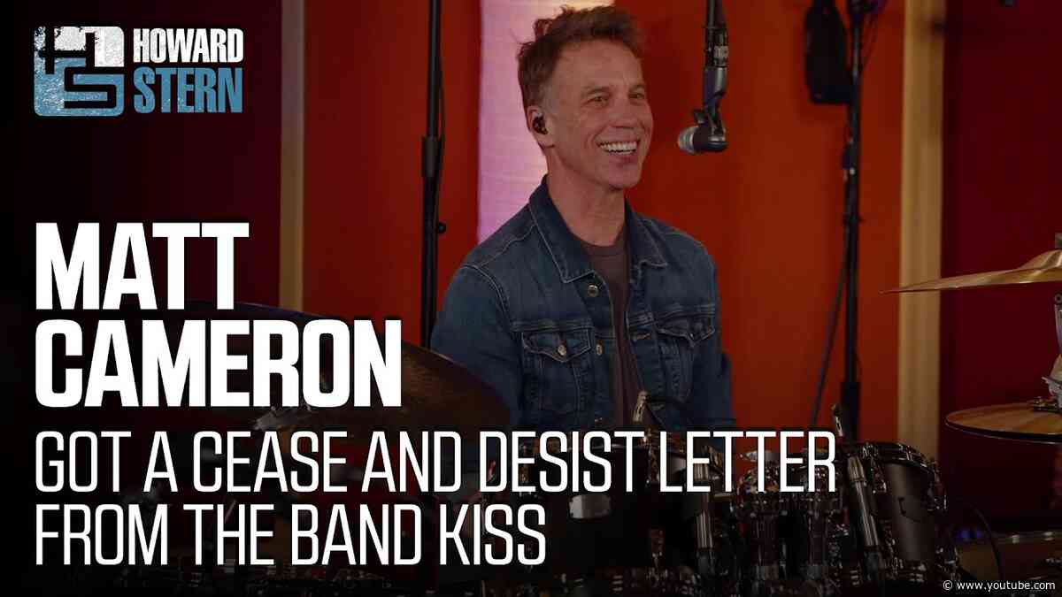 Pearl Jam's Matt Cameron Once Got a Cease and Desist Letter From KISS
