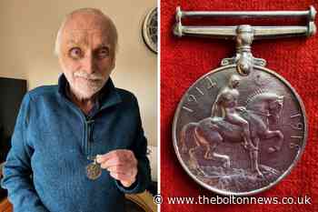 Mystery of World War One war medal belong to Bolton man