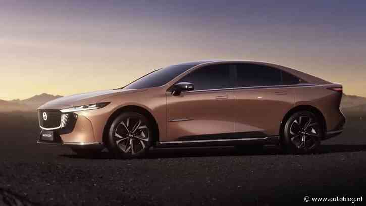 Mazda EZ-6: achterwielaandrijving voor de sedan